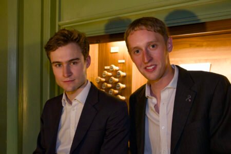 Bertie Baigent and Robert Pecksmith in Templin (Photo: Stefan Schwarz)